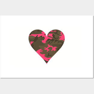 Camouflage Pink Colorful pattern 2020 Posters and Art